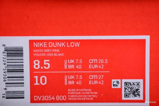  DV3054-600 Pink Dunk LX  Nike Low Foam (Women's) 1006